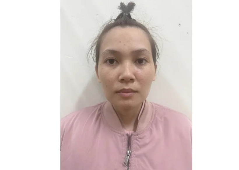 Đối tượng Đinh Mộng Duy tại cơ quan Công an. Ảnh: Pháp luật TP.HCM