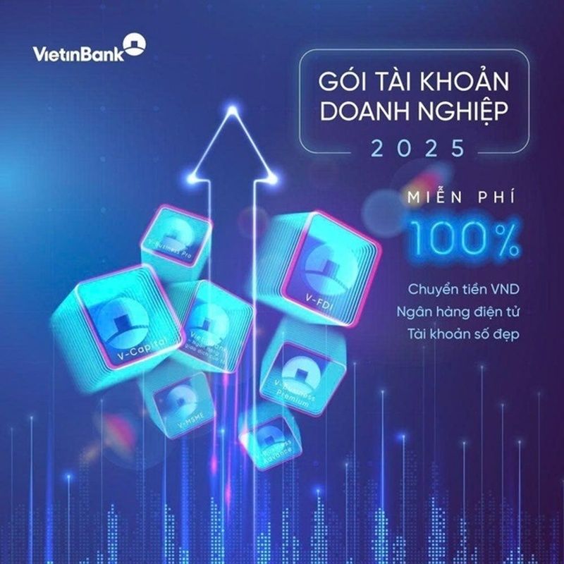 VietinBank mở rộng chính sách ưu đãi phí vượt trội cho Gói tài khoản doanh nghiệp - 1