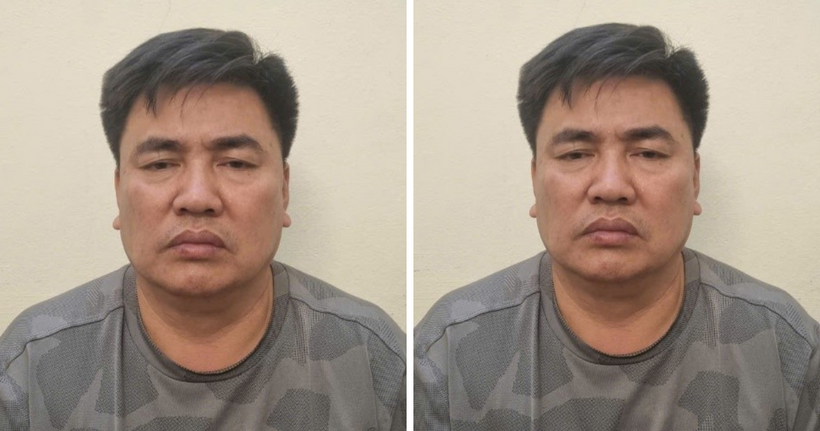 Đặng Từ Thịnh tại cơ quan Công an.