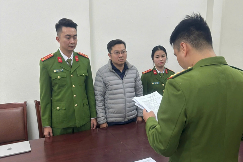 Cơ quan CSĐT Công an tỉnh Quảng Ninh khởi tố, bắt tạm giam Nguyễn Công Thành để điều tra hành vi lạm dụng tín nhiệm chiếm đoạt tài sản. Ảnh: Công lý.