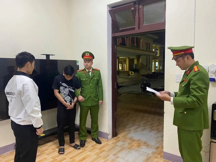 Lê Văn Hoàng vừa ra tù lại gây án. (Ảnh: Pháp luật TP.HCM)