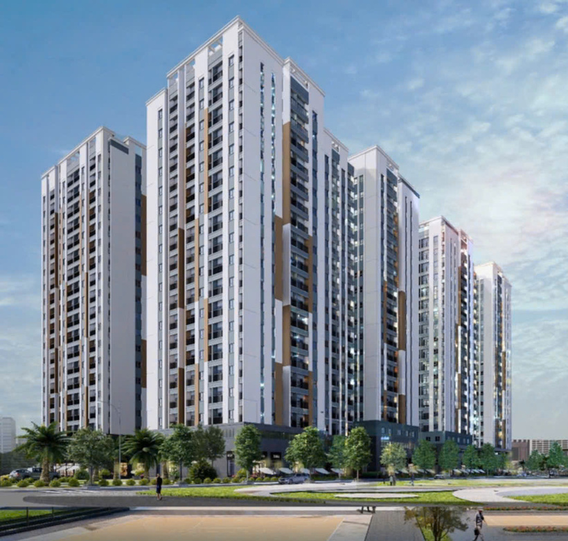 Phối cảnh dự án NOXH Nham Biền Yên Dũng