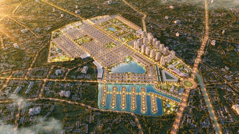 Vinhomes Green City là điểm kết nối của hàng loạt hạ tầng chiến lược, trong đó có Metro số 2 (Ảnh phối cảnh: Vinhomes)
