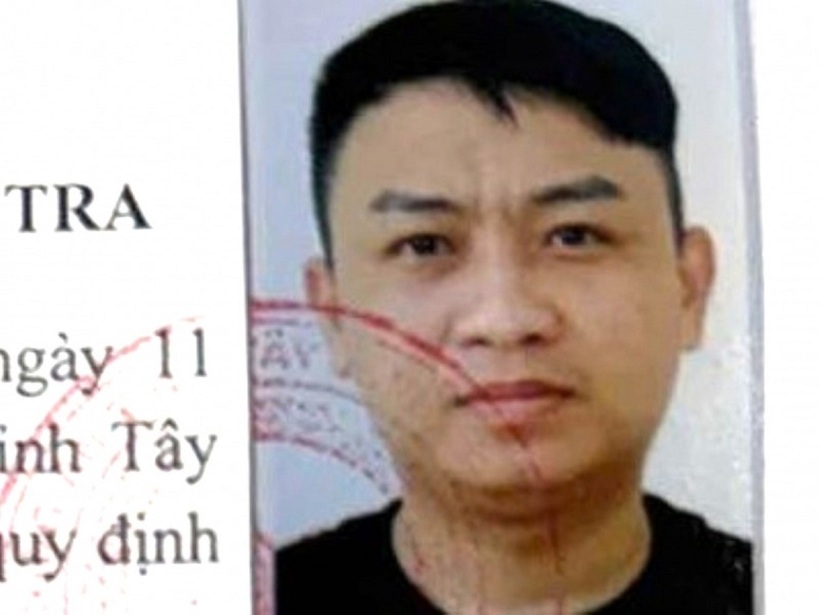 Công an truy nã Nguyễn Huy Cương. Ảnh: Công an Nhân dân