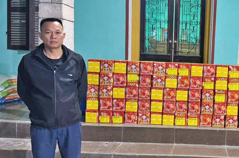 Đối tượng Đồng Văn Lực và tang vật