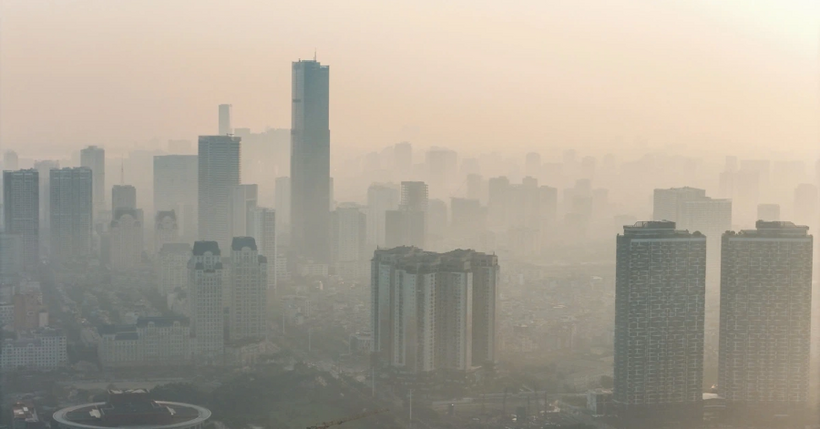 Hà Nội vừa trải qua đợt ô nhiễm không khí