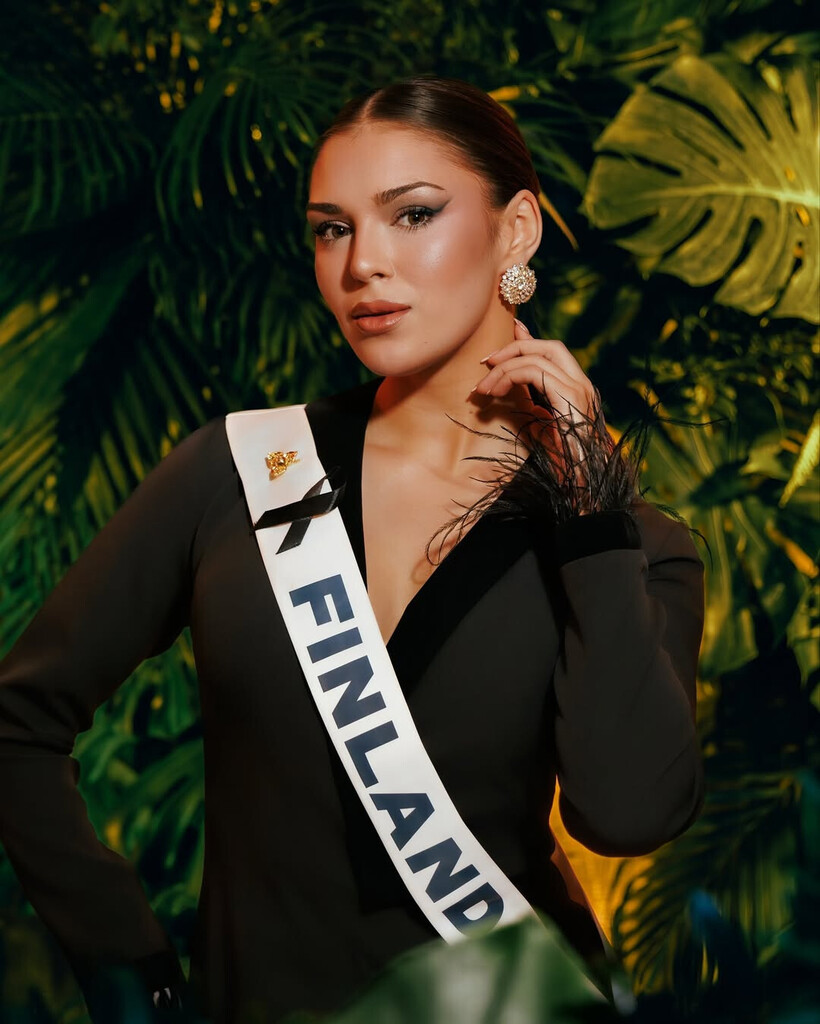 Hoa hậu Phần Lan Sarah Dzafce.