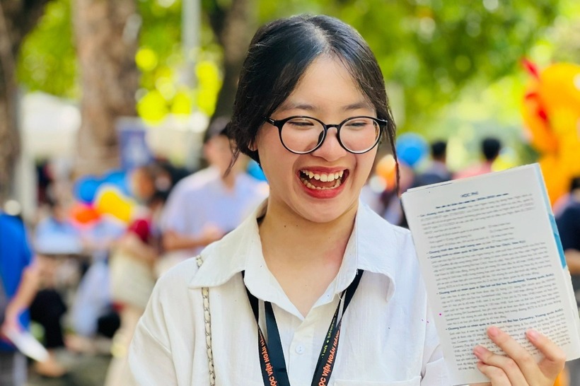 Sinh viên tại TP.HCM. Ảnh: Dân trí