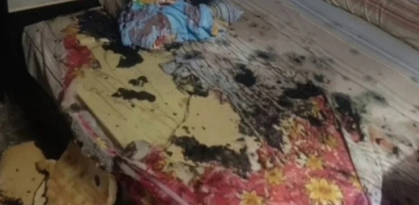 Hiện trường vụ tai nạn.