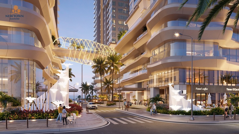 Hệ tiện ích cao cấp, phong phú là điểm cộng lớn giúp Newtown Diamond thu hút khách thuê lưu trú, đem lại lợi nhuận bền vững cho chủ nhân căn hộ