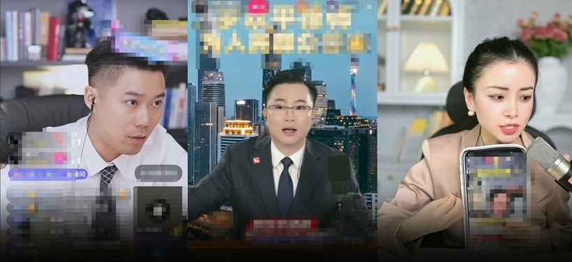 Nhiều luật sư Trung Quốc tư vấn miễn phí trên livestream và tìm kiếm nguồn khách hàng. Ảnh: Douyin