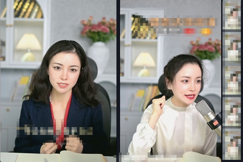 Luật sư Wen Xiu thực hiện các buổi livestream tư vấn luật trên trang cá nhân từ năm 2021. Ảnh: Wen Xiu