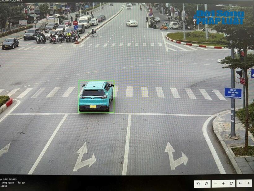 Hệ thống tự động phát hiện, ghi nhận các vi phạm TTATGT.