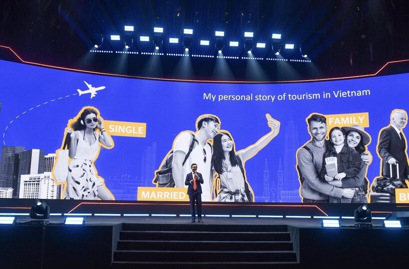 Đại diện Visa chia sẻ tại hội thảo