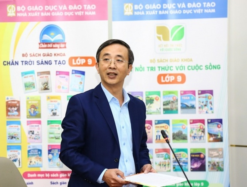 Ông Nguyễn Chí Bính, Phó Tổng giám đốc NXB Giáo dục Việt Nam.