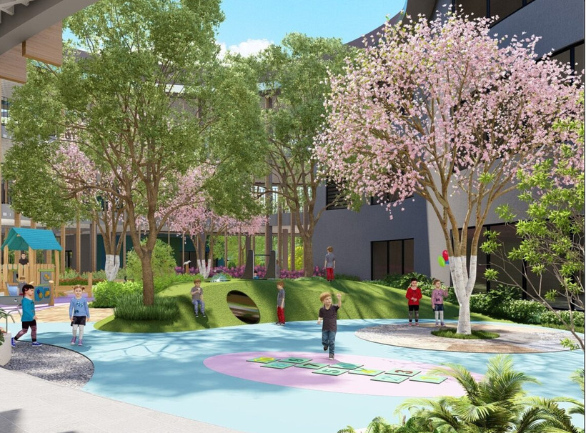 Dự kiến, cơ sở Vin Nexus Center đầu tiên sẽ khai giảng vào cuối năm 2026 tại khu đô thị Vinhomes Ocean Park 3 (Hưng Yên).