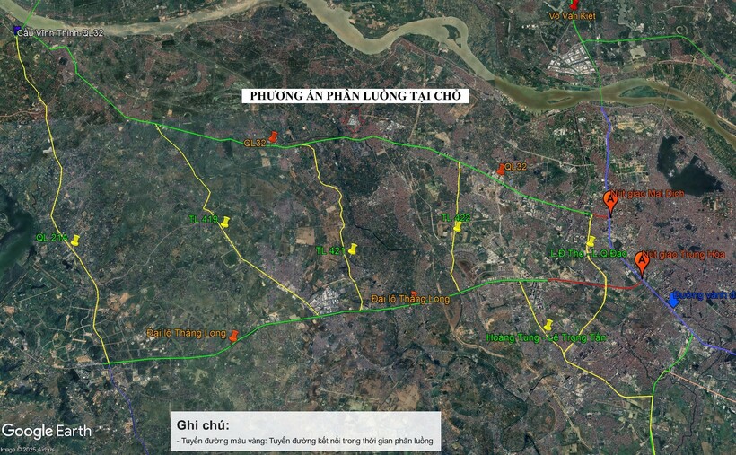 Phạm vi cấm, hướng cấm và thời gian.