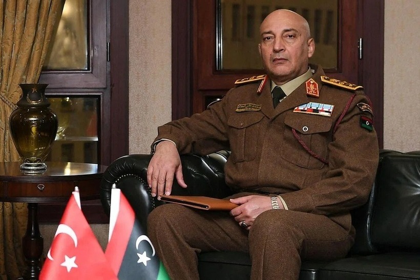 Tổng tham mưu trưởng quân đội Libya Mohammed Ali Ahmed al-Haddad. Ảnh: Dân trí