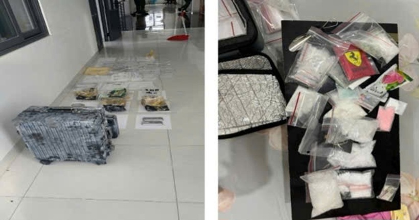 Số ma túy là tang vật của vụ án. Ảnh: Pháp luật TP.HCM