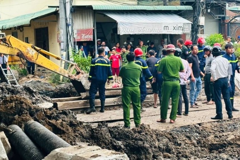 Khu vực hiện trường xảy ra sự việc. Ảnh: Lao động
