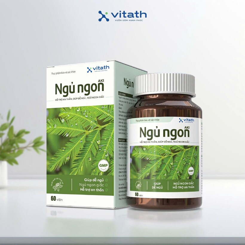 Ngủ Ngon AKI được nhiều người nhắc đến như một lựa chọn phù hợp giúp hỗ trợ ngủ ngon tự nhiên.