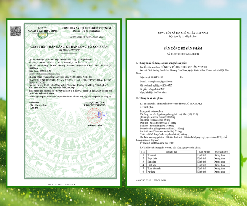 Sản phẩm được sản xuất trên dây chuyền đạt chuẩn GMP, được cơ quan chức năng cấp phép lưu hành và kiểm nghiệm nghiêm ngặt.