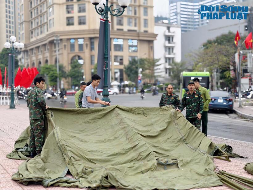 Các đơn vị chức năng đang khẩn trương chuẩn bị cho sự kiện.