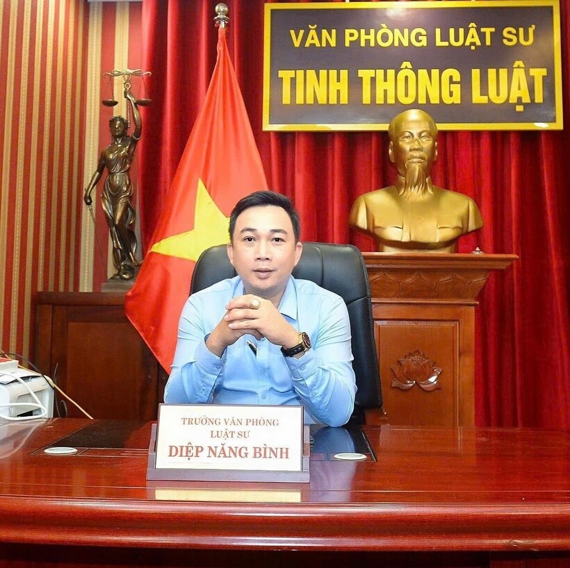 Luật sư Diệp Năng Bình – Trưởng Văn phòng Luật sư Tinh Thông Luật.
