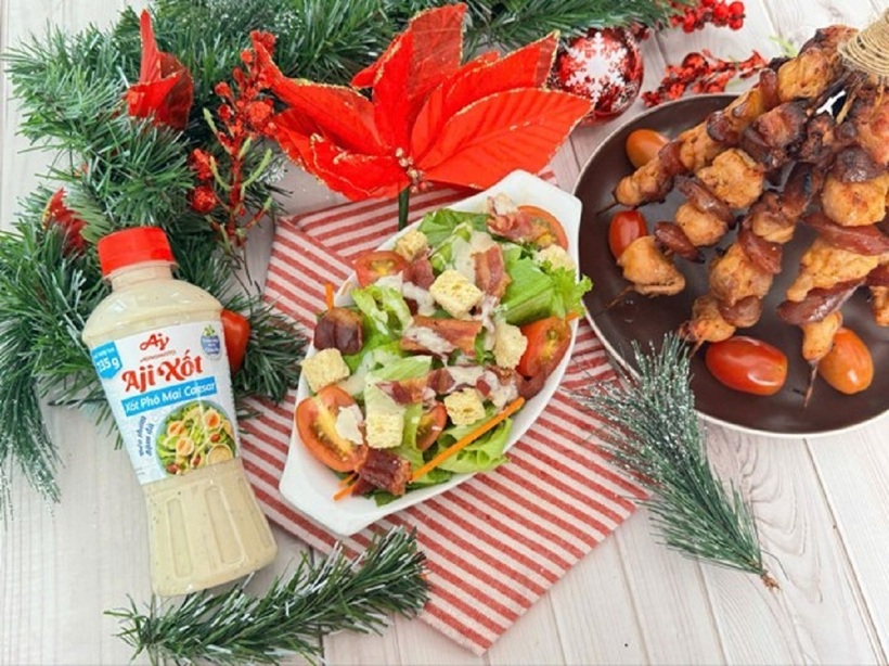 Xốt Phô Mai Caesar “Aji-Xốt” dành cho các tín đồ mê ẩm thực Á - Âu.