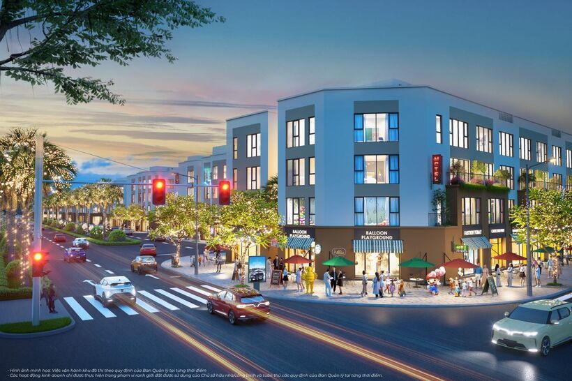 Thiết kế đa dạng công năng tạo nên khả năng khai thác dòng tiền bền vững cho các căn Boutique Home