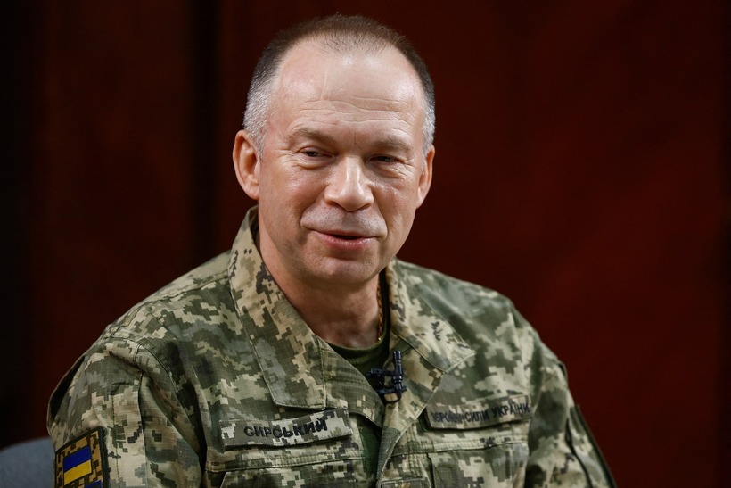 Tổng Tư lệnh Lực lượng Vũ trang Ukraine Oleksandr Syrskyi. Ảnh: Reuters