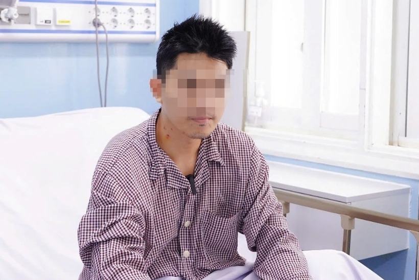 Người đàn ông đột ngột nguy kịch khi đang chơi cầu lông. Ảnh: Dân Trí.