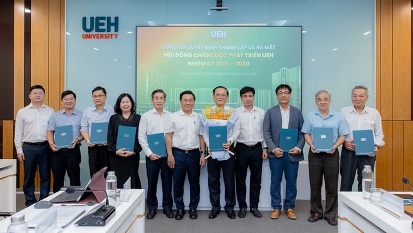 ĐH Kinh tế TP.HCM thành lập Hội đồng Chiến lược phát triển UEH trong bối cảnh không còn mô hình quản trị có hội đồng trường trong cơ sở giáo dục ĐH công lập. Ảnh: Thanh Niên