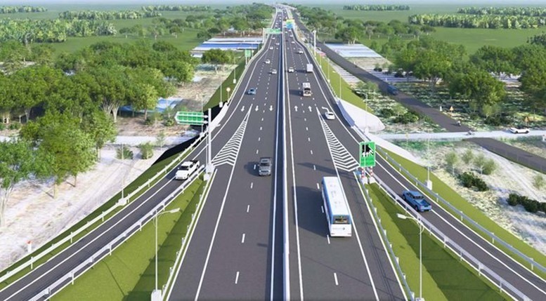 Phối cảnh Dự án đầu tư xây dựng đường Vành đai 4 TP.HCM qua Bình Dương.