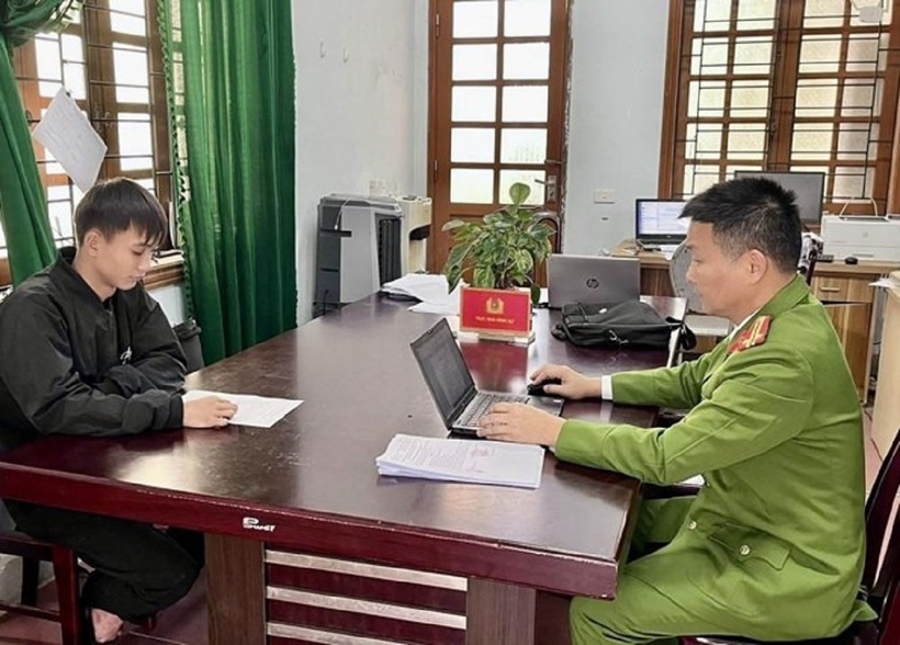 Đối tượng Nguyễn Anh Tuấn bị khởi tố về tội lừa đảo chiếm đoạt tài sản. Ảnh: Công an Hà Tĩnh.