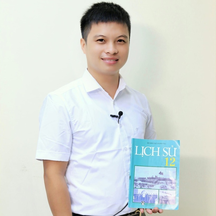 Thạc sĩ Hồ Như Hiển - Giáo viên Lịch sử Trường liên cấp Đông Bắc Ga (Thanh Hóa).