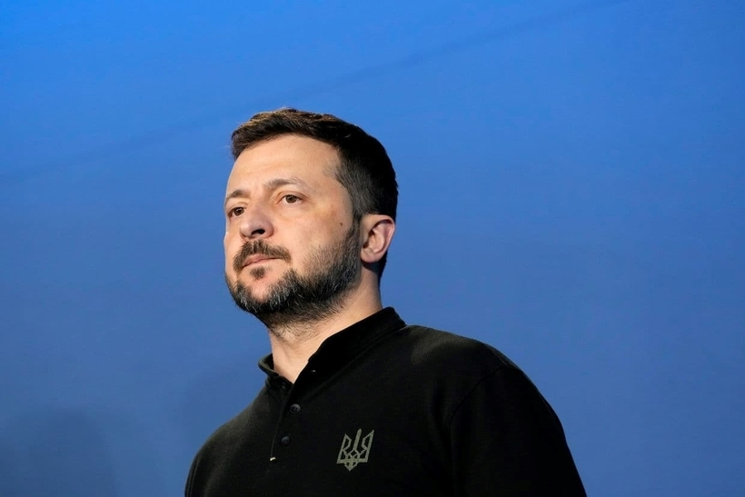 Tổng thống Ukraine Volodymyr Zelensky. Ảnh: Reuters