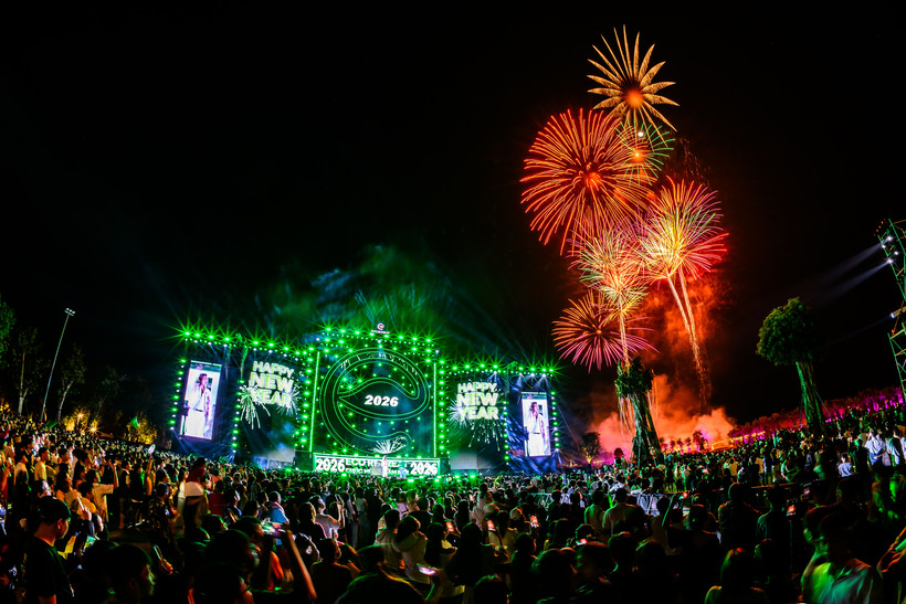 Chào năm mới giữa xanh tươi tại đại nhạc hội Countdown 2026 khắp ba miền của Ecopark - 11
