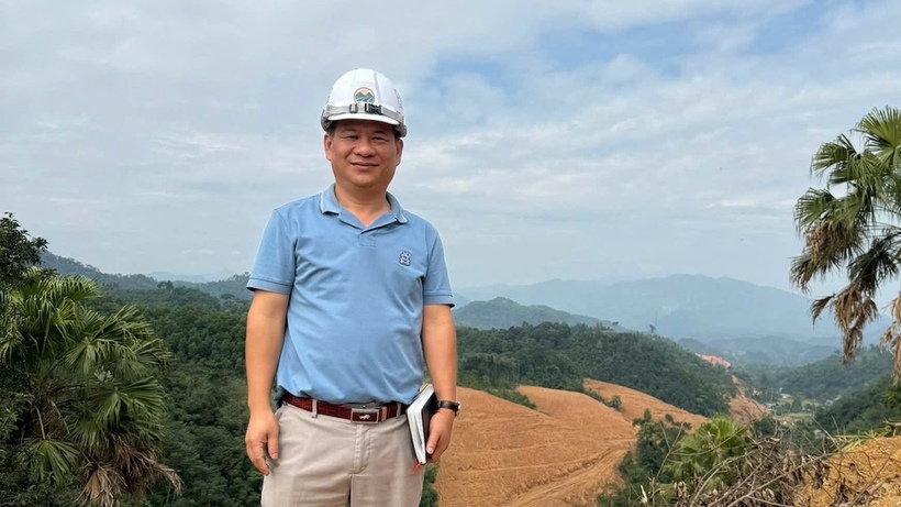 Ông Mạc Văn Nghiệp, Giám đốc Ban Quản lý dự án tuyến cao tốc Chợ Mới – Bắc Kạn