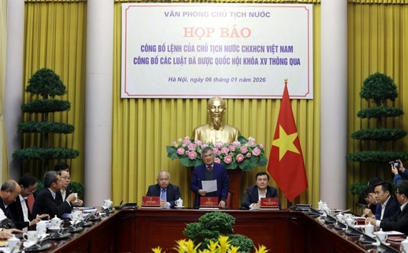 Quang cảnh buổi họp báo (Ảnh: Đức Tuân).