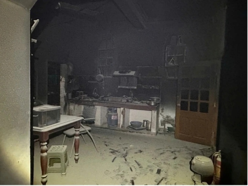 Hiện trường vụ cháy