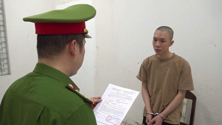 Võ Duy Bảo bị khởi tố. Ảnh: VTC News