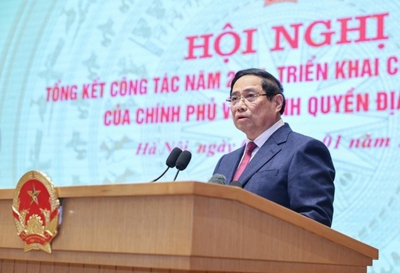Thủ tướng Chính phủ Phạm Minh Chính phát biểu khai mạc Hội nghị (Ảnh: VGP).
