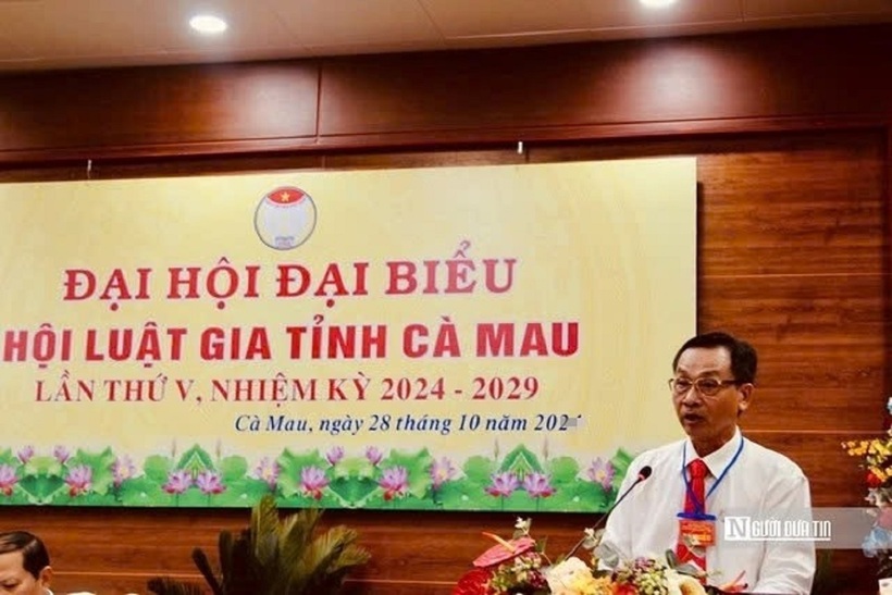 Luật gia Nguyễn Thanh Reo, Chủ tịch Hội Luật gia tỉnh Cà Mau.