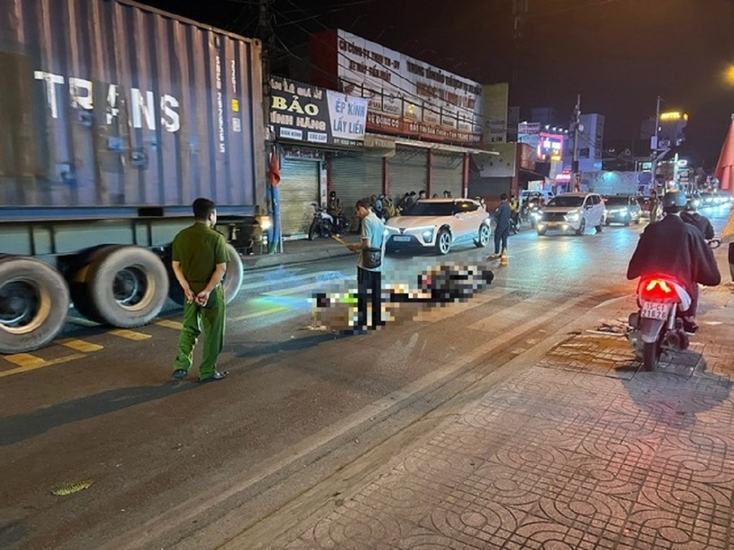 Hiện trường vụ việc. Ảnh: Thanh Niên