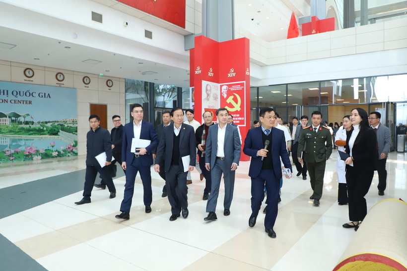 GS.TS Trần Văn Thuấn, Thứ trưởng Bộ Y tế chủ trì buổi diễn tập công tác y tế đảm bảo cho Đại hội Đại biểu toàn quốc lần thứ XIV