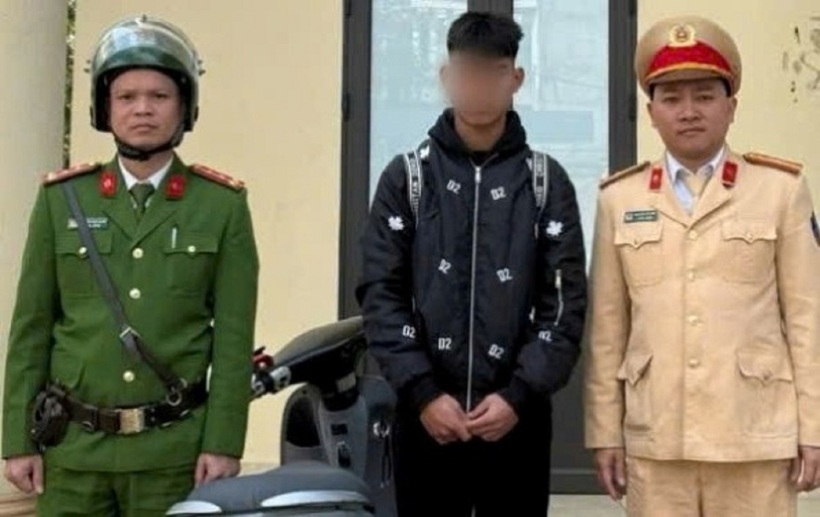 S tại cơ quan công an. Ảnh: Công an TP Hải Phòng