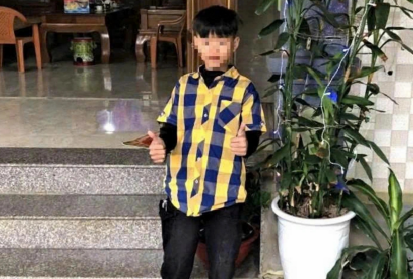 Hình ảnh nam sinh T. (Ảnh: VietnamNet)