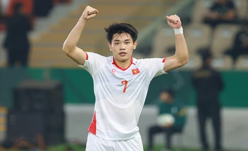 Đình Bắc tỏa sáng mang về chiến thắng 1-0 cho U23 Việt Nam. (Ảnh: VietNamNet).
