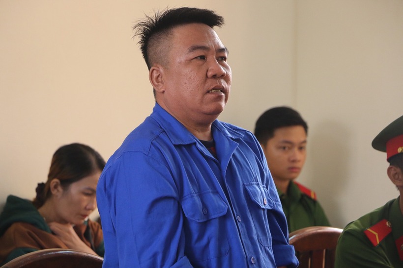 Bị cáo Đặng Văn Ngon. (Ảnh: Báo An Giang)
